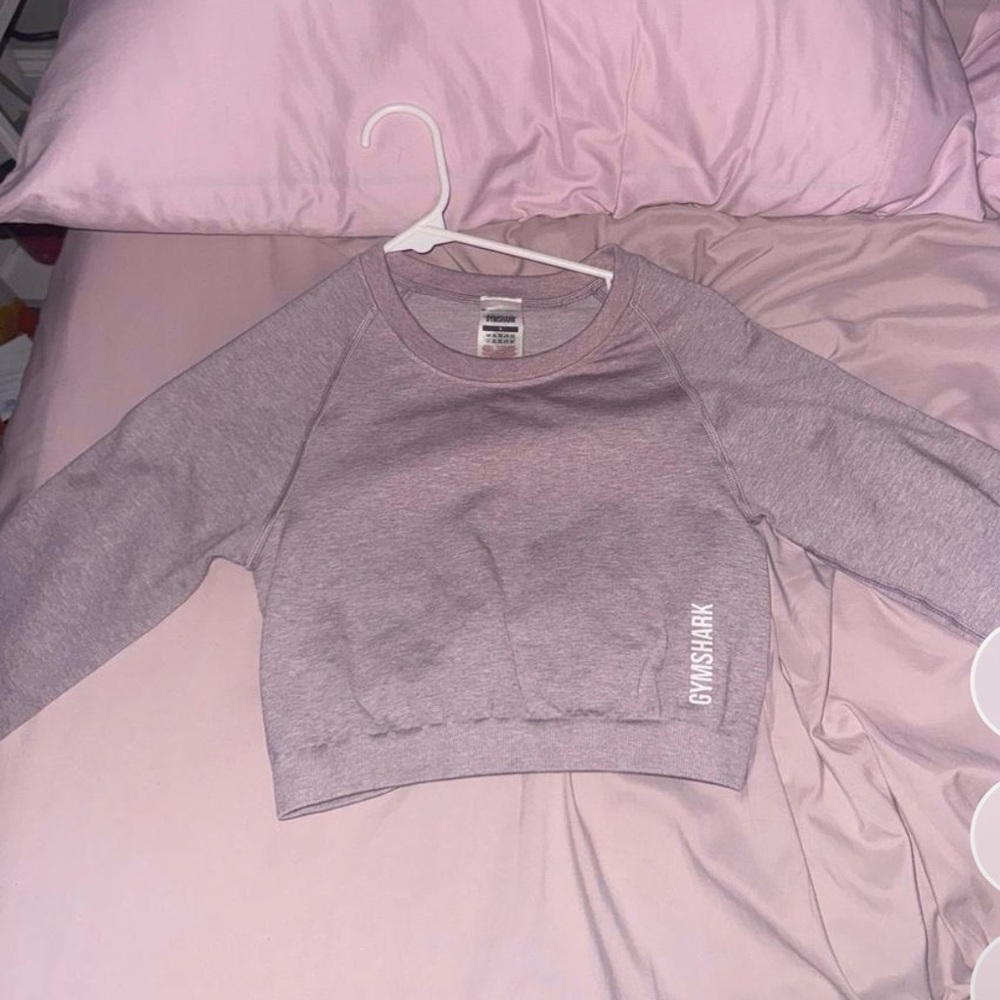 Gymshark Women's Light Pink Crew Neck Sweater